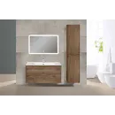 Комплект мебели дуб винтаж 100 см Vincea Paola VMC-2P100VO + VCB-2VP100W + VLM-2A100