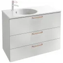 Тумба белый матовый 100 см Jacob Delafon Odeon Rive Gauche EB2534-R7-M49