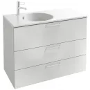 Тумба белый матовый 100 см Jacob Delafon Odeon Rive Gauche EB2534-R6-M49