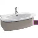 Тумба ледяной коричневый глянец 83 см Jacob Delafon Presquile EB1100-N23