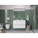 Тумба под раковину BelBagno Uno UNO-MINI-1000-2C-SO-BO 100 см, подвесная, белый матовый
