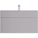 Тумба с раковиной серый матовый 100,8 см Am.Pm Inspire 2.0 M50AFHX1003EGM + M50AWPX1001WG