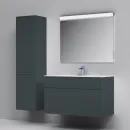 Тумба с раковиной графит матовый 100,8 см Am.Pm Inspire 2.0 M50AFHX1003GM + M50AWPX1001WG