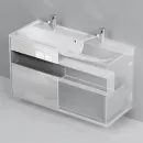 Тумба белый глянец 120 см Am.Pm Func M8FFUX1201WG