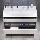 Тумба с раковиной белый матовый 120,8 см Am.Pm Inspire 2.0 M50AFHX1203WM + M50AWPC1201WG