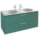 Тумба оливковый матовый 120 см Jacob Delafon Odeon Rive Gauche EB2525-R6-M47
