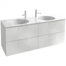 Тумба белый матовый 140 см Jacob Delafon Odeon Rive Gauche EB2526-R6-M49