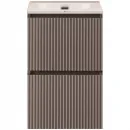 Тумба под раковину BelBagno Uno UNO-MINI-400-2C-SO-СO 40 см, подвесная, бежевый матовый