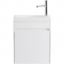 Тумба Bianco Lucido 45,4 см BelBagno Pietra PIETRA MINI-460-1A-SO-BL-R