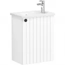 Тумба с раковиной белый матовый 45,5 см R Vitra Root Groove 69198