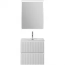 Тумба под раковину BelBagno Uno UNO-MINI-500-2C-SO-BO 50 см, подвесная, белый матовый