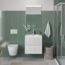 Тумба под раковину BelBagno Uno UNO-MINI-500-2C-SO-BO 50 см, подвесная, белый матовый