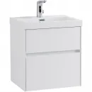 Тумба Bianco Lucido 49,4 см BelBagno Pietra PIETRA MINI-500AS-2C-SO-BL