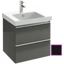 Тумба черный глянец 57 см Jacob Delafon Odeon Up EB878-274