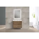 Комплект мебели дуб винтаж 59,4 см Vincea Vico VMC-2V600VO + VCB-2VP600W + VLM-2A685