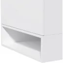 Тумба с раковиной белый глянец 61 см Am.Pm Gem M90FHX06021WG + M90WCC0602WG