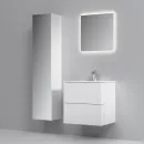 Тумба с раковиной белый глянец 61 см Am.Pm Spirit V2.0 M70AFHX0602WG + M70AWCC0602WG