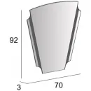Зеркало 70x92 см Cezares 45020