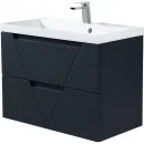 Тумба Grigio Opaco 69,6 см BelBagno Vittoria VITTORIA-700-2C-SO-GO-P