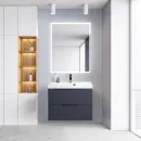 Тумба Grigio Opaco 69,6 см BelBagno Vittoria VITTORIA-700-2C-SO-GO-P