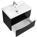 Тумба Nero Lucido 66,4 см BelBagno Marino MARINO-CER-700-2C-SO-NL-P