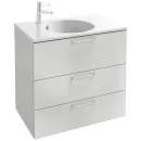 Тумба белый глянец 80 см Jacob Delafon Odeon Rive Gauche EB2532-R5-G1C