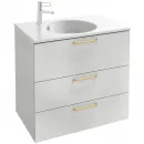 Тумба белый глянец 80 см Jacob Delafon Odeon Rive Gauche EB2532-R8-G1C