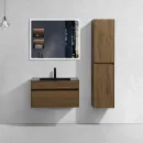 Комплект мебели дуб табачный 80 см Vincea Chiara VMC-2C800TO + VCB-13800B + VLM-3VN800
