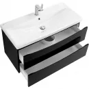 Тумба Nero Lucido 76,2 см BelBagno Marino MARINO-CER-800-2C-SO-NL-P