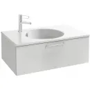 Тумба белый глянец 80 см Jacob Delafon Odeon Rive Gauche EB2515-R5-G1C
