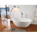 Акриловая ванна Abber AB9249 175x100 см, отдельностоящая, белый