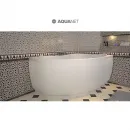 Акриловая ванна 158,8x98,9 см правая Aquanet Capri 00205386