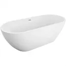 Акриловая ванна BelBagno Uno BB701-1400-720-K 140x72 см, отдельностоящая, белый
