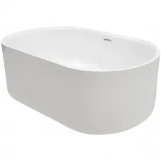 Акриловая ванна Kerasan Nolita 535001 145x78,7 см, отдельностоящая, белый