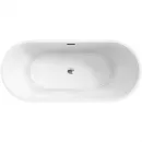 Акриловая ванна BelBagno Uno BB701-1500-730-K 150x73 см, отдельностоящая, белый