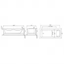 Акриловая ванна 180x80 см Jacob Delafon Sofa E60516RU-00