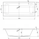 Акриловая ванна 180x80 см Cezares Plane mini PLANE MINI-180-80-42-W37