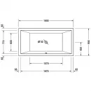 Акриловая ванна 180x90 см Duravit Starck 700052000000000