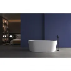 Акриловая ванна Abber AB9209MW 170x80 см, отдельностоящая, белый матовый