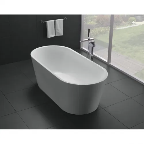 Акриловая ванна BelBagno BB71-1600 160x75 см, отдельностоящая, белый
