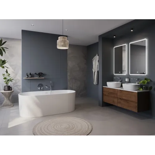 Акриловая ванна BelBagno BB705-1800-800 180x80 см, отдельностоящая, белый