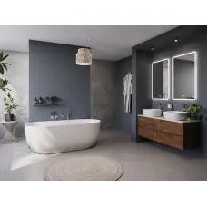 Акриловая ванна BelBagno BB706-1800-800 180x80 см, отдельностоящая, белый