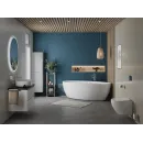 Акриловая ванна BelBagno BB707-1860-880 185,94x87,95 см, отдельностоящая, белый