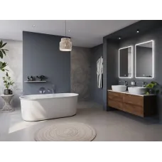 Акриловая ванна BelBagno BB709-1700-780 170,5x78 см, отдельностоящая, белый