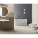 Акриловая ванна VitrA Cocoon 54310001000 160x80 см, отдельностоящая, белый
