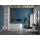 Акриловая ванна 150x73 см L BelBagno BB712-1500-730-L