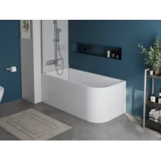 Акриловая ванна 150x73 см L BelBagno BB712-1500-730-L