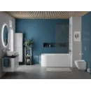 Акриловая ванна 150x73 см R BelBagno BB712-1500-730-R