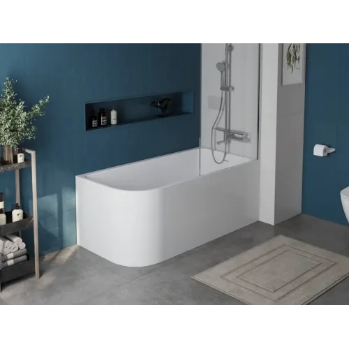 Акриловая ванна 150x73 см R BelBagno BB712-1500-730-R