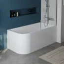 Акриловая ванна 150x73 см R BelBagno BB712-1500-730-R